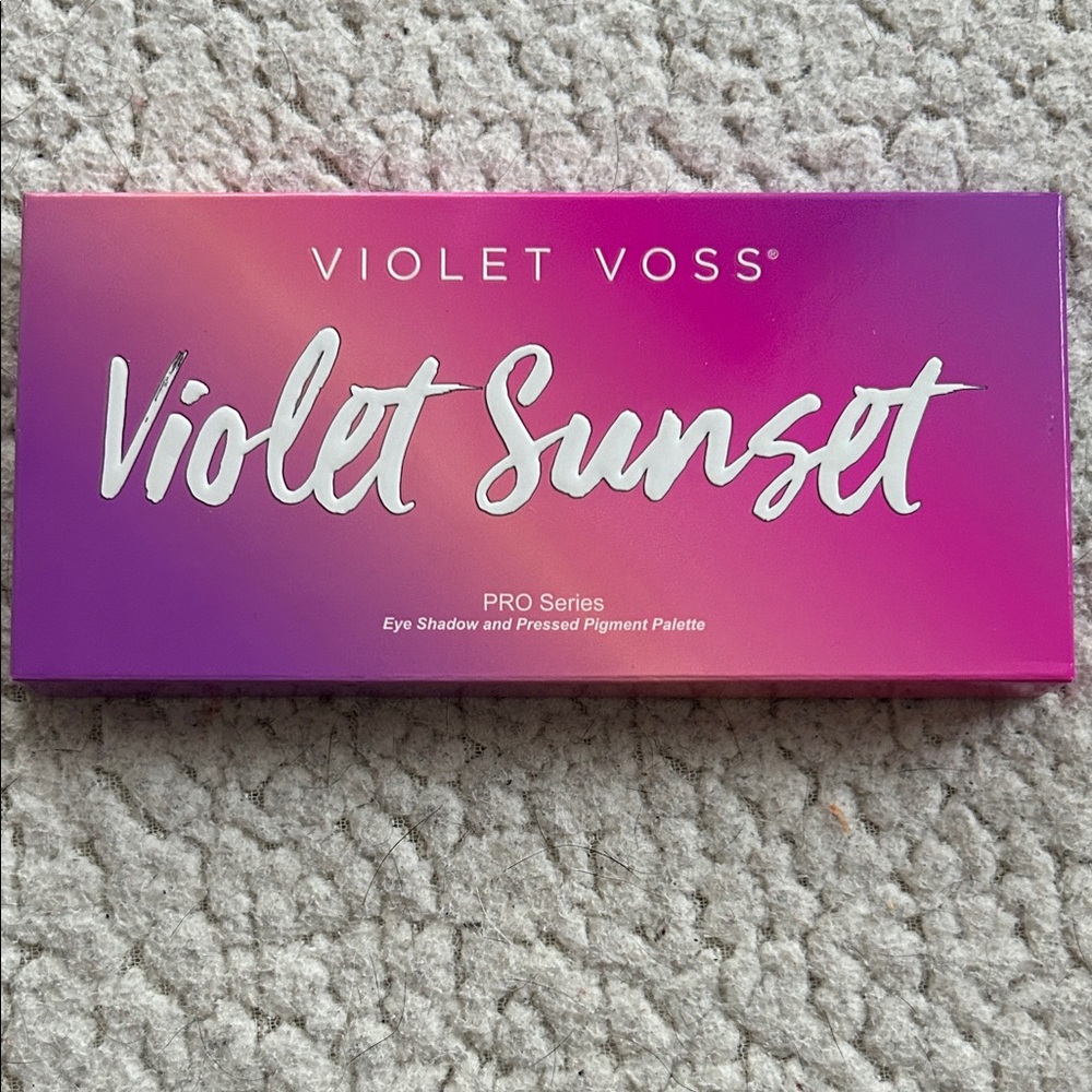 Violet Voss Sunset Palette with Purple and Pink Hues